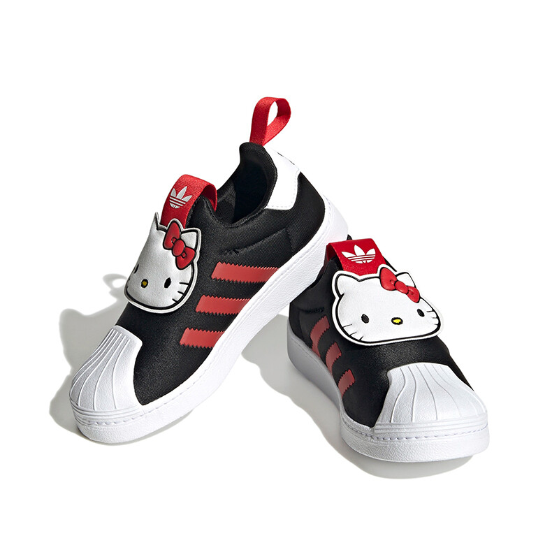 Adidas originals Superstar Series Kids Кроссовки для скейтбординга для детей, Black — фото 2