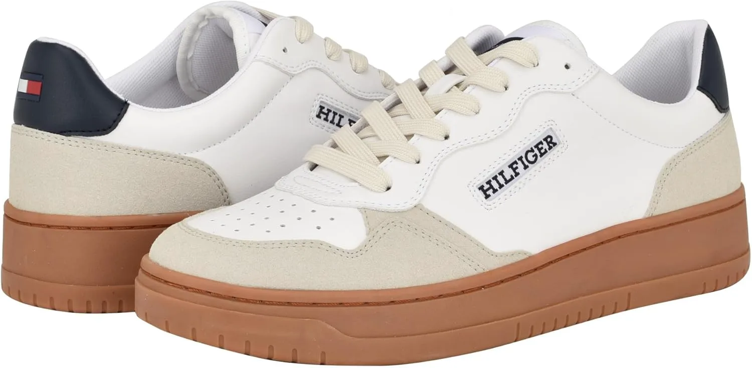 

Кроссовки Tommy Hilfiger Mens Inkas, светло-серый/белый/мультиколор