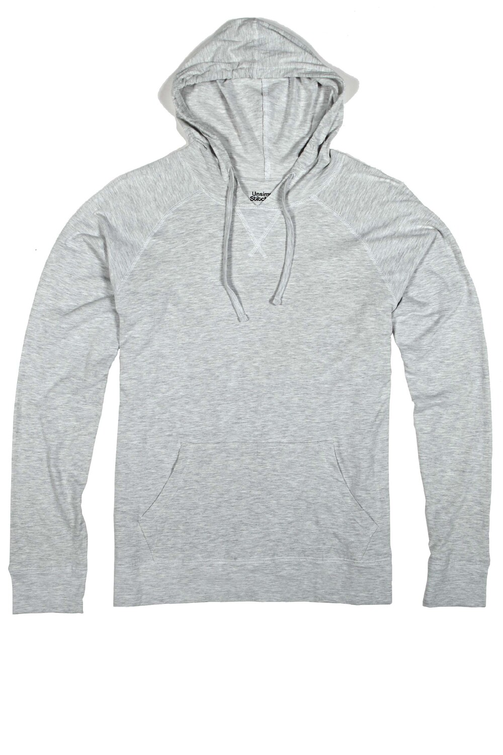 

Толстовка с капюшоном для отдыха Unsimply Stitched, цвет Light Heather Grey