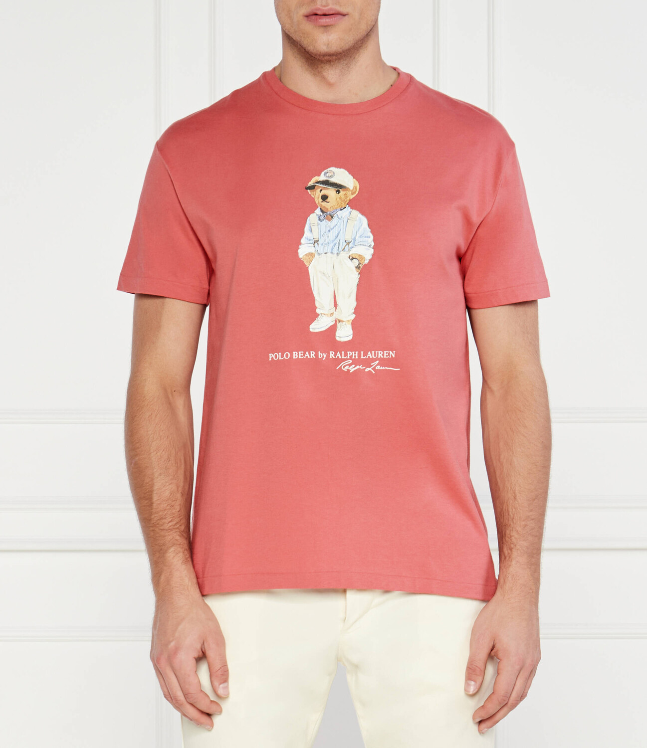

Футболка POLO RALPH LAUREN Regular Fit, коралловый