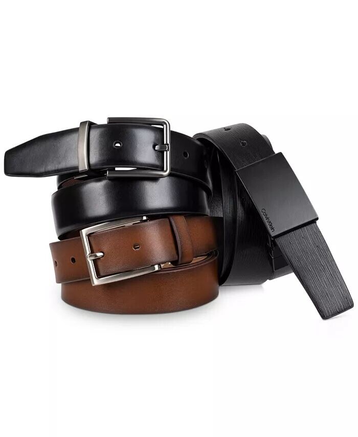 

Коллекция мужских костюмных ремней Calvin Klein, мультиколор