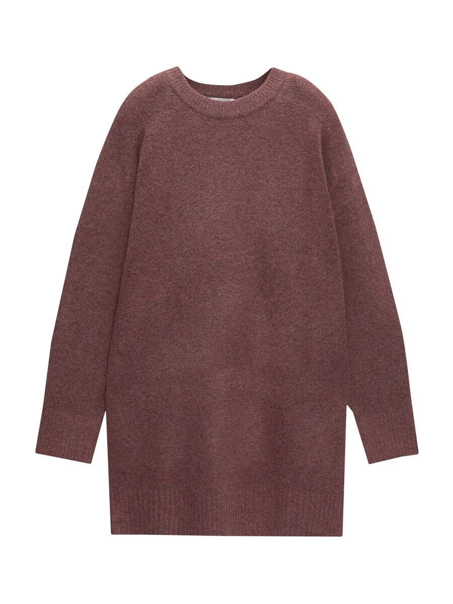 

Вязаное платье Pull&Bear Knitted dress, бордовый