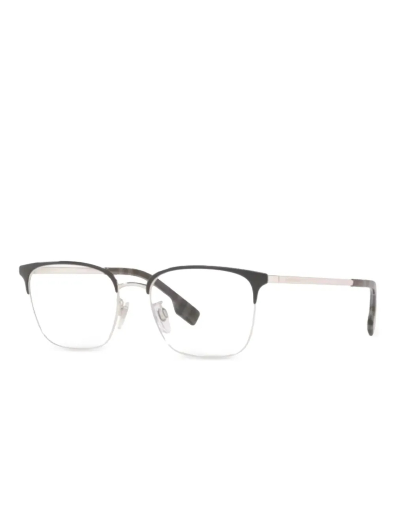 

Очки в квадратной оправе Burberry Eyewear, серый