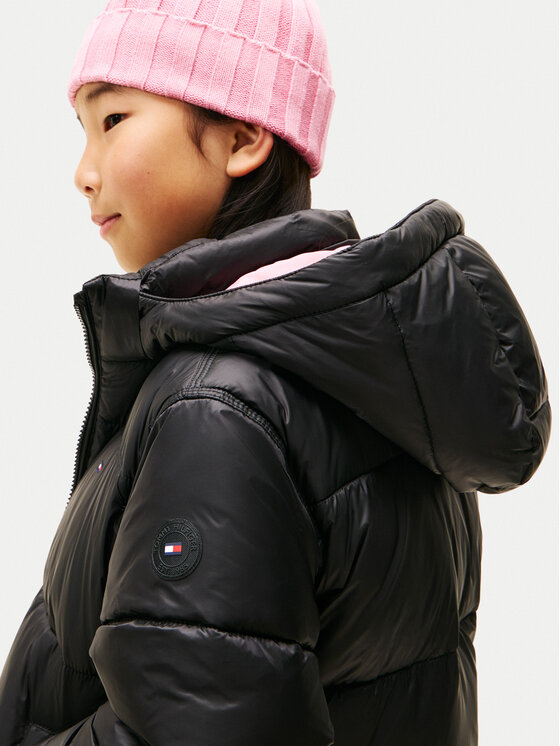 Зимняя куртка regular fit KG0KG08759 D Tommy Hilfiger, черный — фото 4