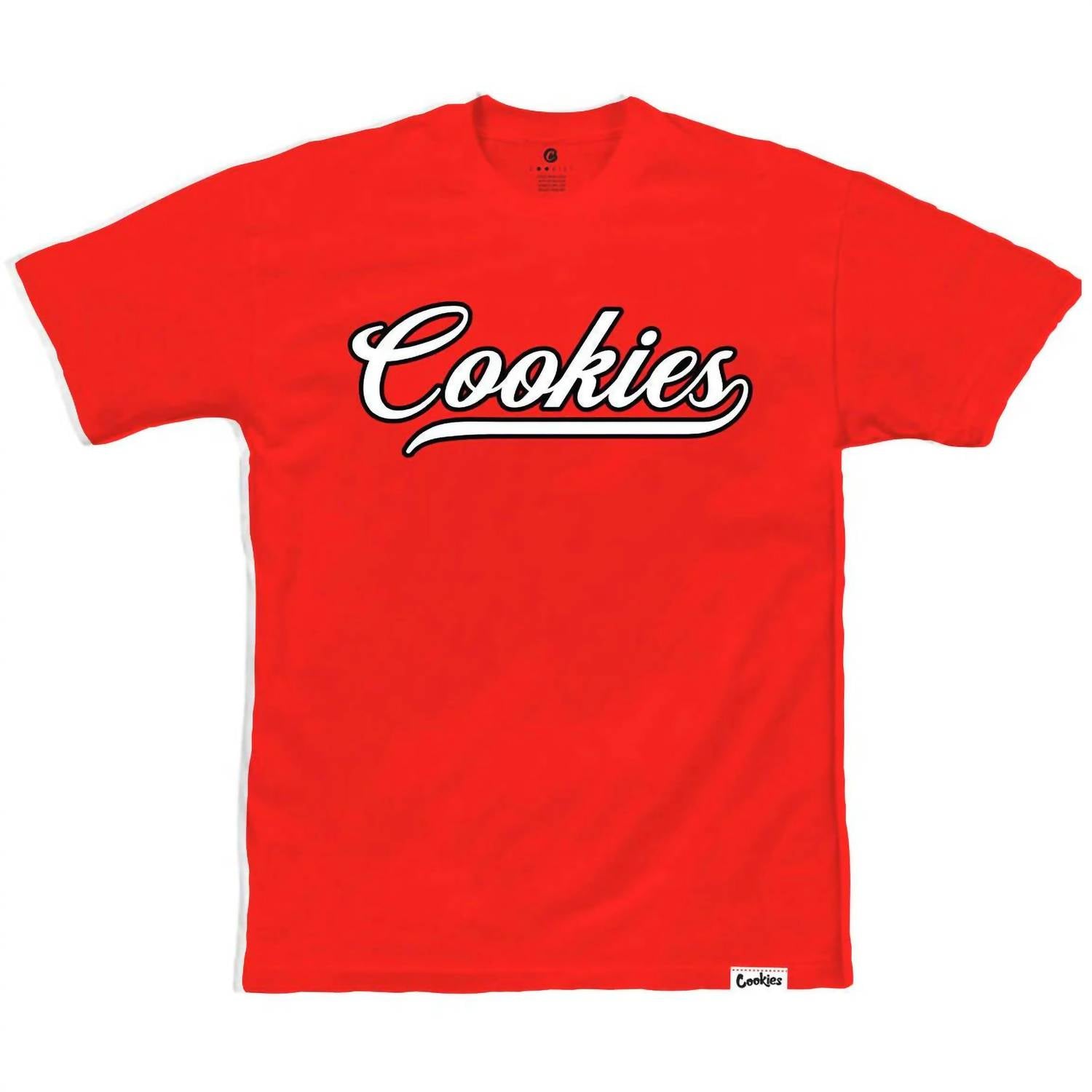 

Футболка мужская Pack Talk Logo красного цвета Cookies
