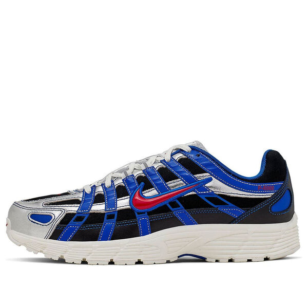 

Кроссовки мужские Nike p 6000 с блестящими полосками, черный