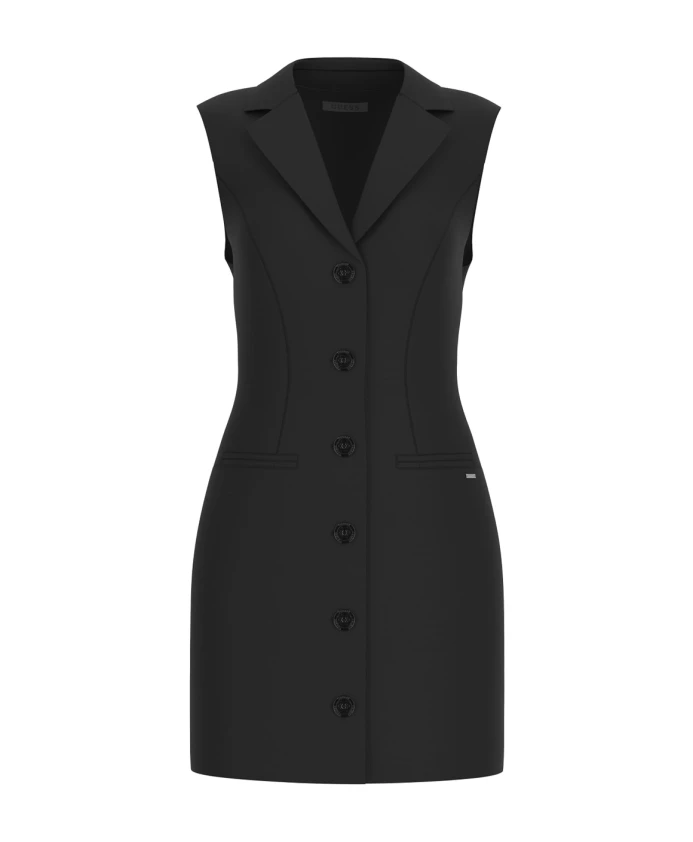 

Элегантное черное мини-платье для женщин Guess, черный