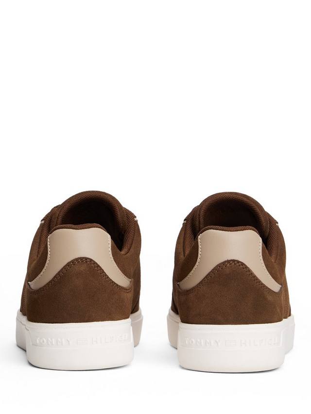Кроссовки из замши на чашечной подошве Tommy Hilfiger, Legacy Brown — фото 3