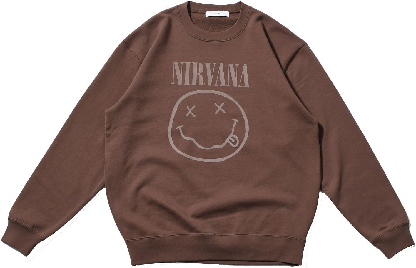 

Толстовка JOHNBUL NIRVANA SMILEY Johnbull, коричневый