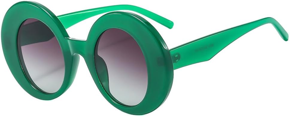 

Ретро-солнцезащитные очки с леопардовым принтом, круглые, для женщин и мужчин, для активного отдыха на природе, солнцезащитные очки с защитой от УФ-излучения UV400 VFDHN, 3