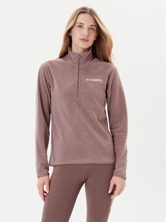 

Флисовая куртка regular fit Multi Essentials JM3119 Adidas, бежевый