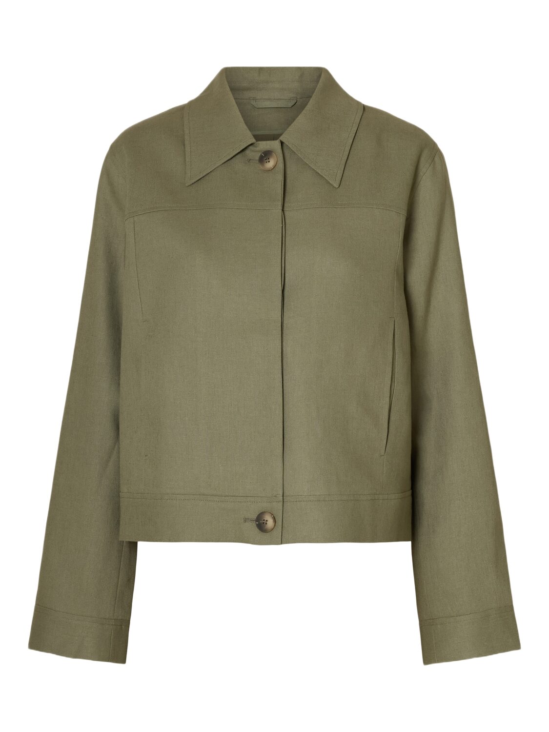 

SELECTED Куртка межсезонная в цвете Olive, Dark Green