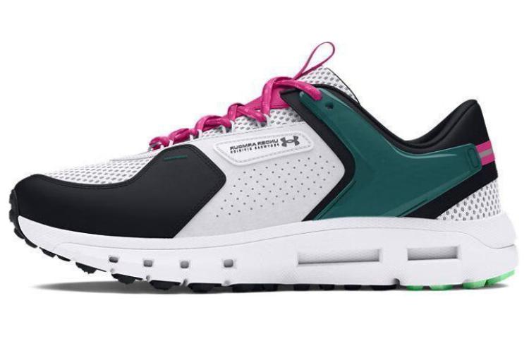 

Under Armour Суммит Трек низкие кроссовки для бега мужские белый черный зеленый, цвет White Black Green