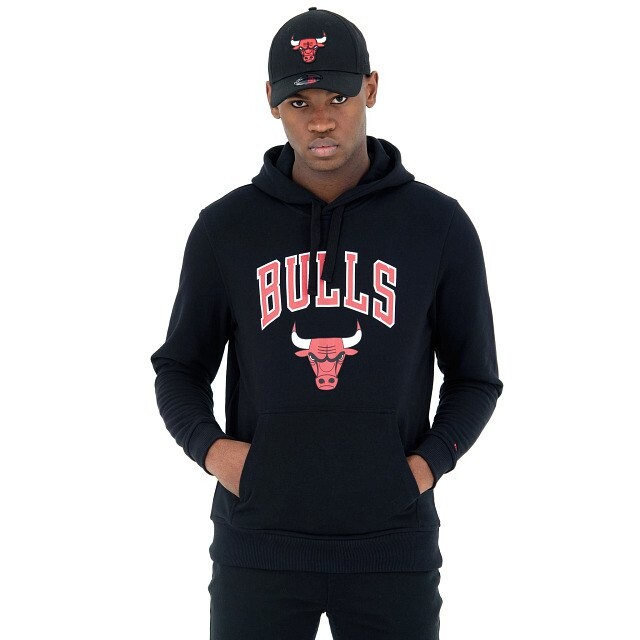 

Худи New Era NBA Regular Chicago Bulls, черный