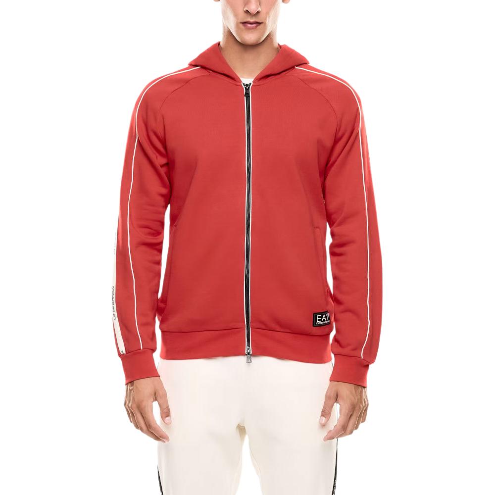 Толстовка EA7 для мужчин EMPORIO ARMANI, red — фото 3