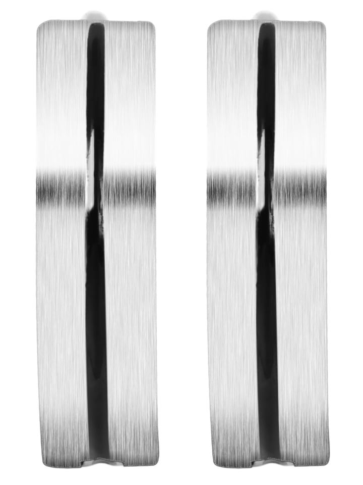 

Adeliás Серьги унисекс - серьги-кольца на шарнирах из нержавеющей стали серебристого цвета