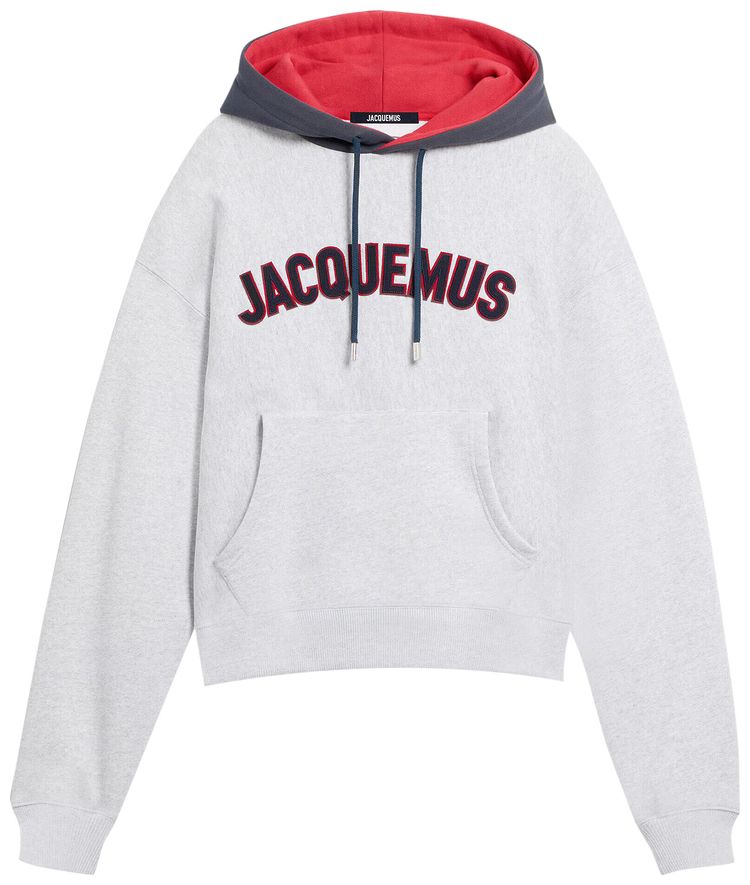 

Худи Jacquemus Le Hoodie Baseball 'Grey', серый