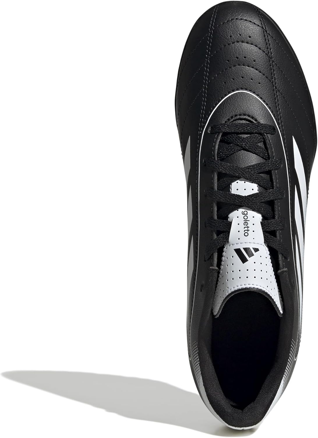 Кроссовки Adidas Unisex-Adult Goletto IX Turf, белый/черный — фото 2