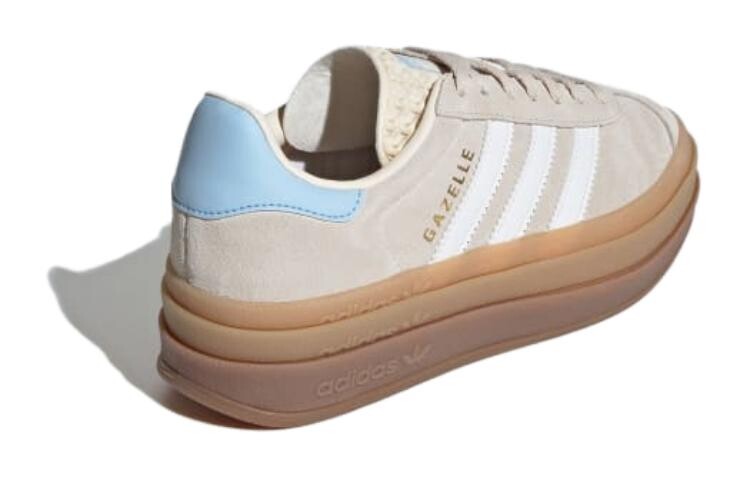 Adidas originals GAZELLE Series Kids Кроссовки для скейтбординга Дети, Beige — фото 3