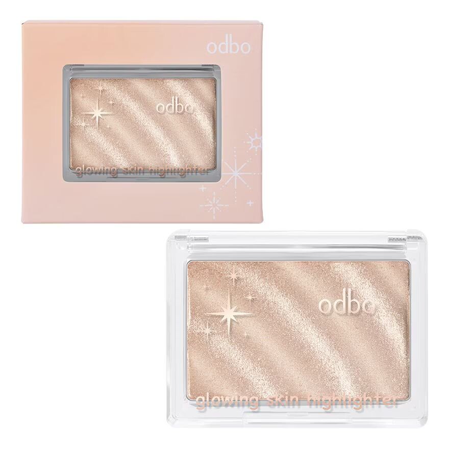 

ODBO Хайлайтер Odbo Glowing Skin 4,5г. 02 Золотой час, Golden Hour