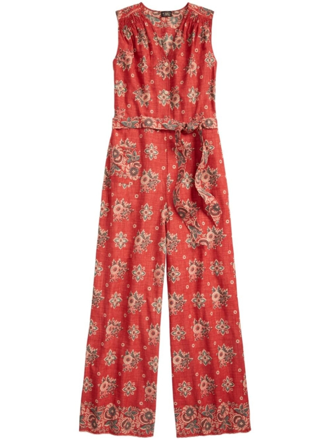 

Ralph Lauren RRL комбинезон с цветочным принтом, красный