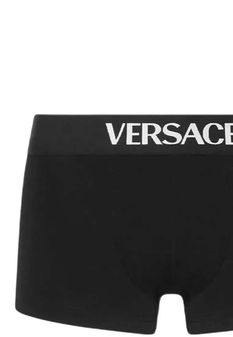 Мужское нижнее белье, черное, модель 10205411A14783 Versace — фото 4