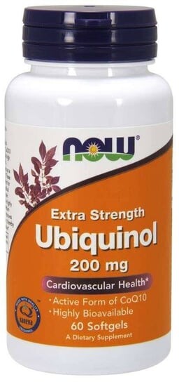 

Убихинол - Коэнзим Q10 200 мг (60 капсул) Now