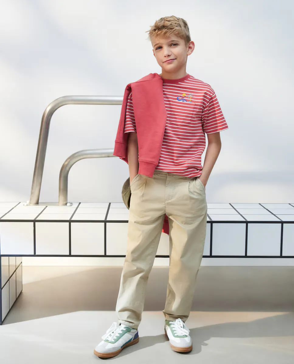 

Футболка с коротким рукавом для мальчиков Kids El Corte Inglés, красный