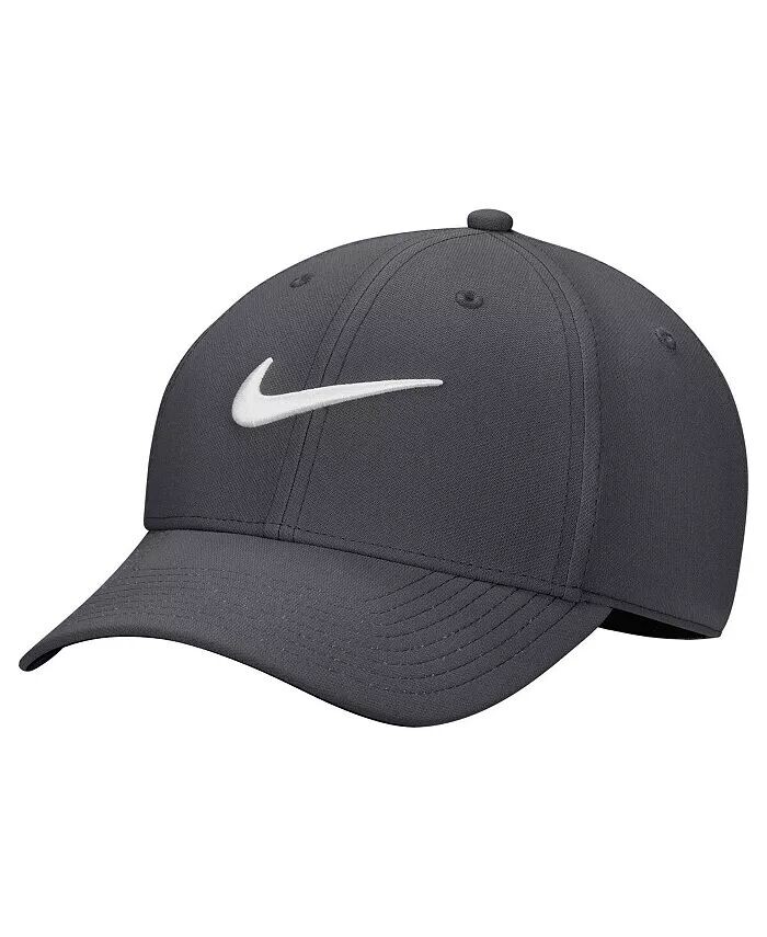 

Мужская регулируемая шляпа темно-серого цвета Club Performance Nike, серый