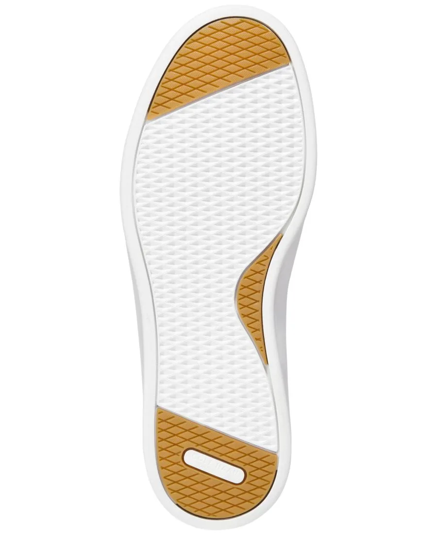 Мужские слипоны Grand Crosscourt Daily на шнуровке Cole Haan, optic белый — фото 4