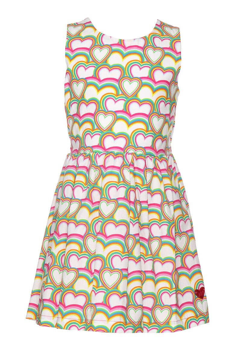 

Платье с узором в форме сердечка и вырезом на спине Agatha Ruiz De La Prada, зеленый