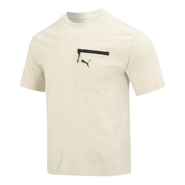 

Футболка open road t-shirt 'beige' Puma, бежевый