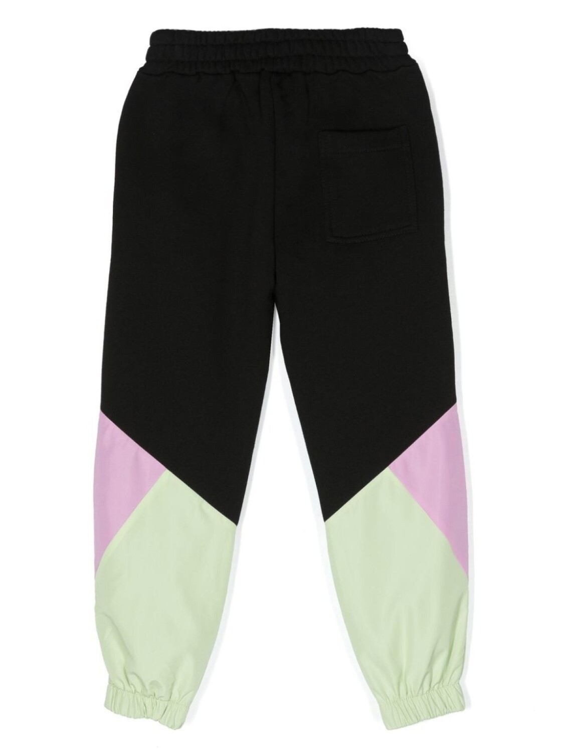 

Спортивные брюки в стиле колор-блок MSGM Kids, черный
