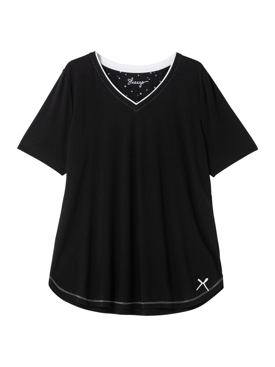 

Пижамный топ SHEEGO Pajama Shirt, черный