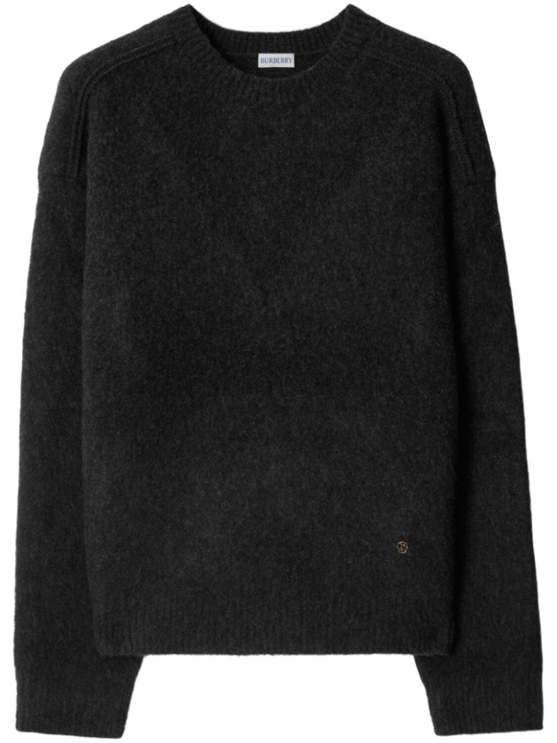 

Burberry джемпер с круглым вырезом, серый
