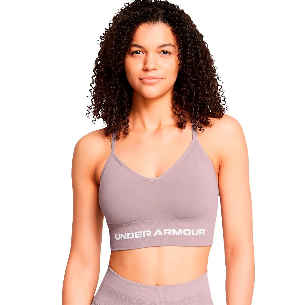 

Спортивный топ Under Armour Vanish seamless low support, серый