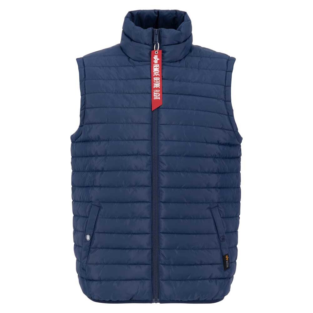 

Жилет Alpha Industries Puffer ULW Vest, синий