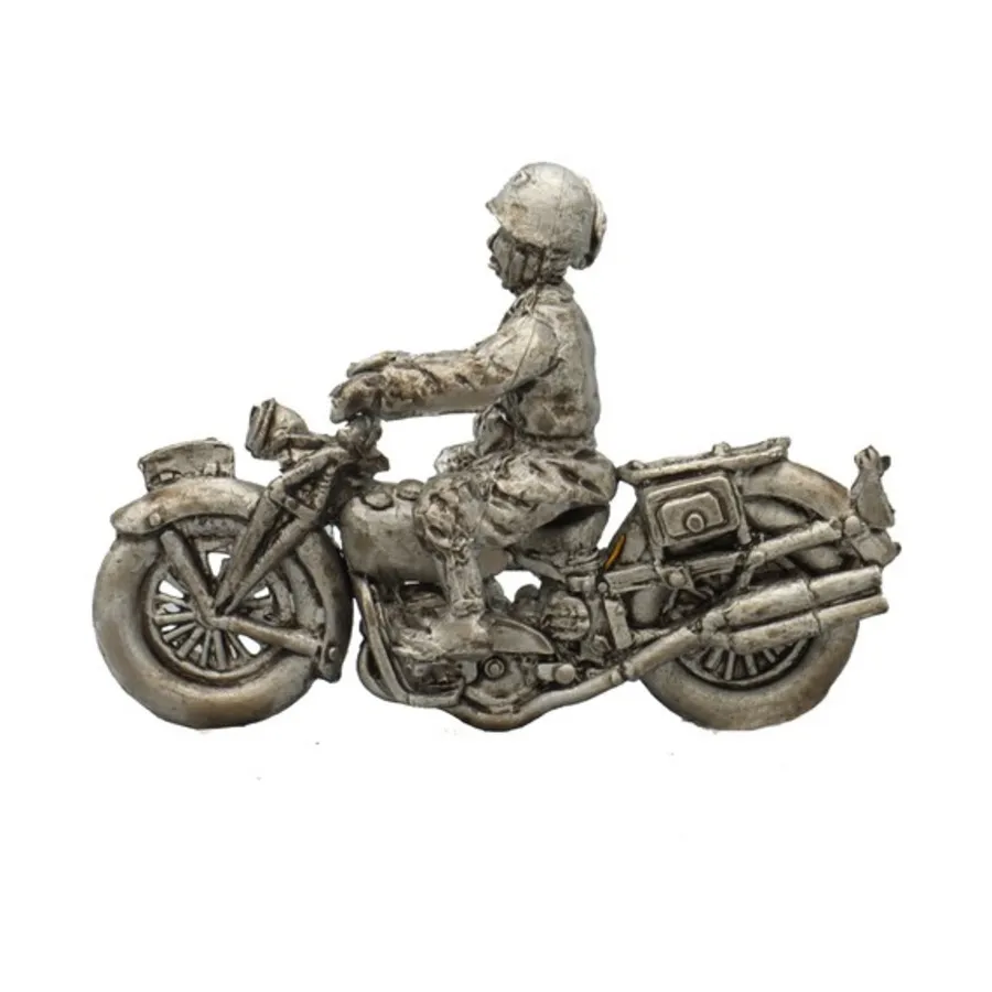 

Итальянский мотоцикл Moto Guzzi Alce 500 (базовая версия), Historical Miniatures - World War II - Italians (20mm) (Mirliton SG)