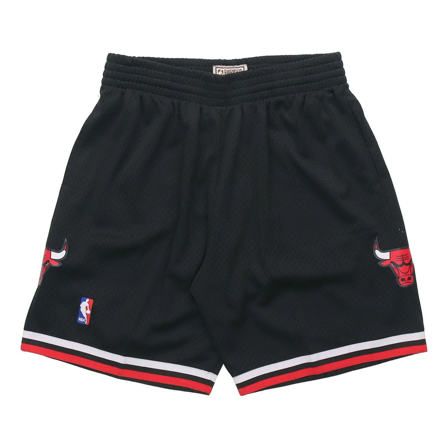 

Спортивные шорты Mitchell & Ness NBA Swingman Shorts Chicago Bulls Alternate 1997-98 'Black Red', черный