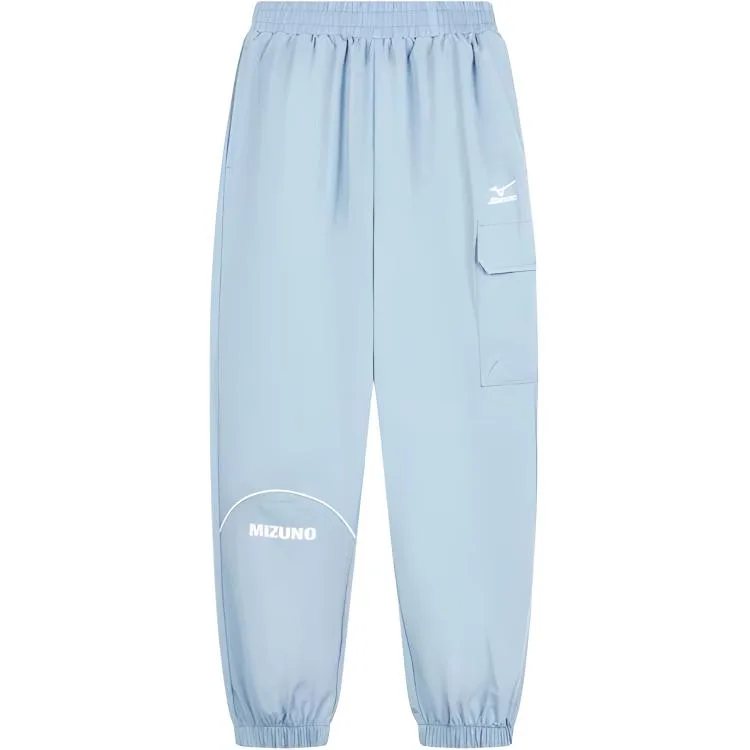 Детские быстросохнущие брюки для лета Mizuno, темно-синий — фото 4