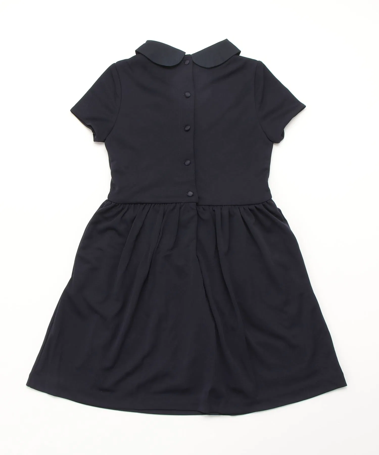 Детское платье POLO RALPH LAUREN CHILDRENSWEAR с коротким рукавом и воротником Питер Пэн — фото 4