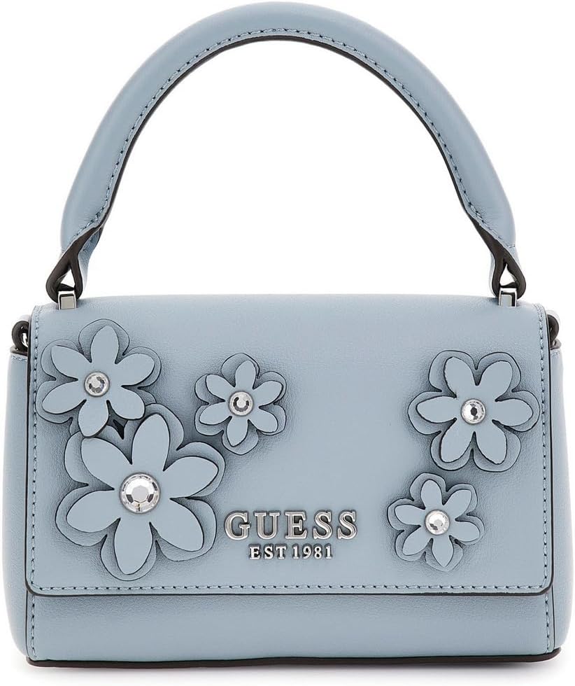 

Сумка GUESS Womens Zaria Mini Top Handle Flap, Slate