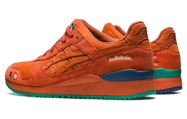 Кроссовки x ballaholic gel lyte iii og спортивная обувь Asics, оранжевый — фото 4