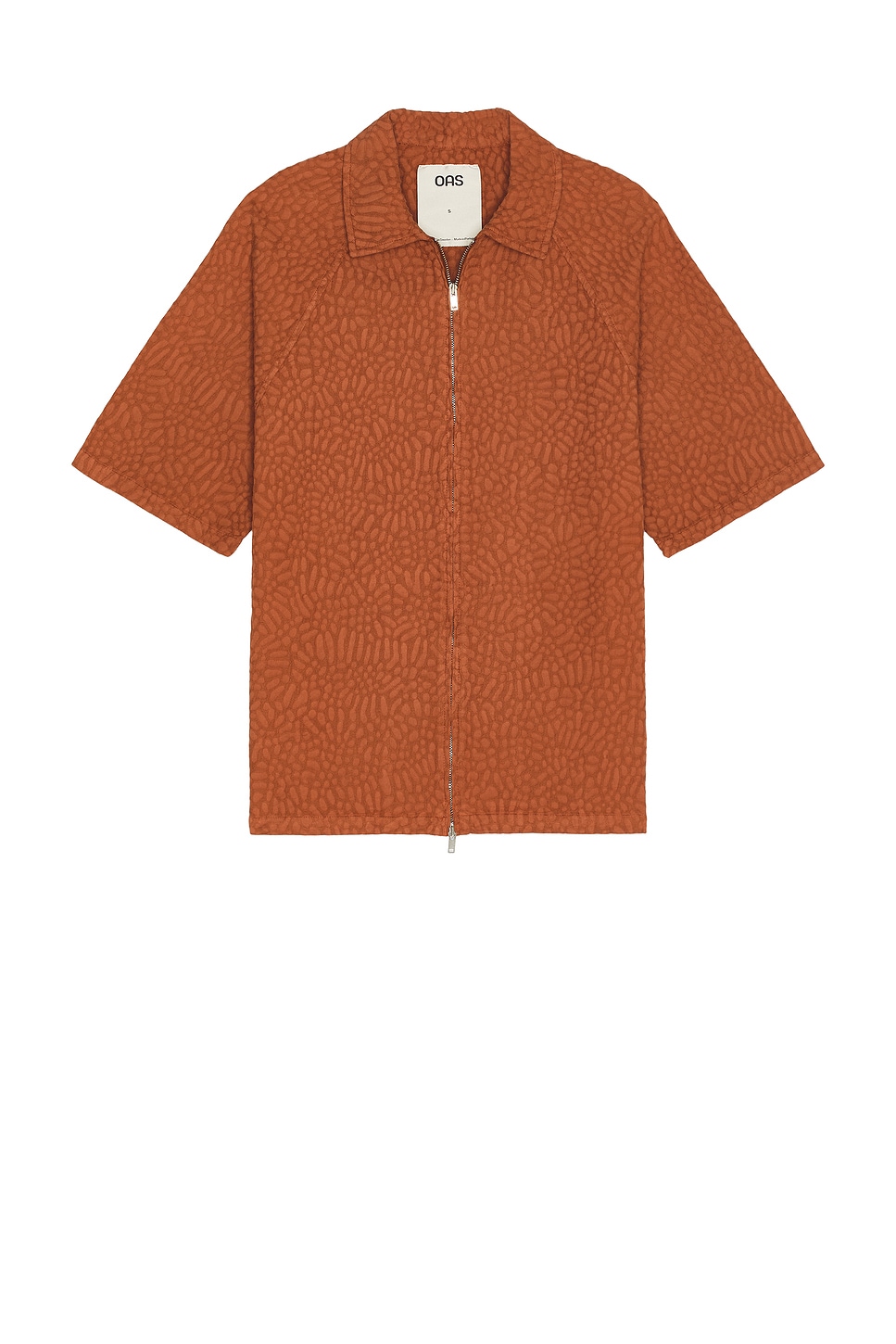 

Terracotta turleo zack рубашка на молнии Oas, red
