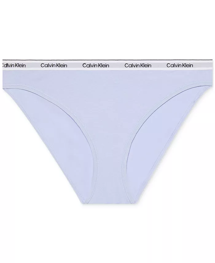 

Женское нижнее белье бикини с современным логотипом QD5044 Calvin Klein, синий