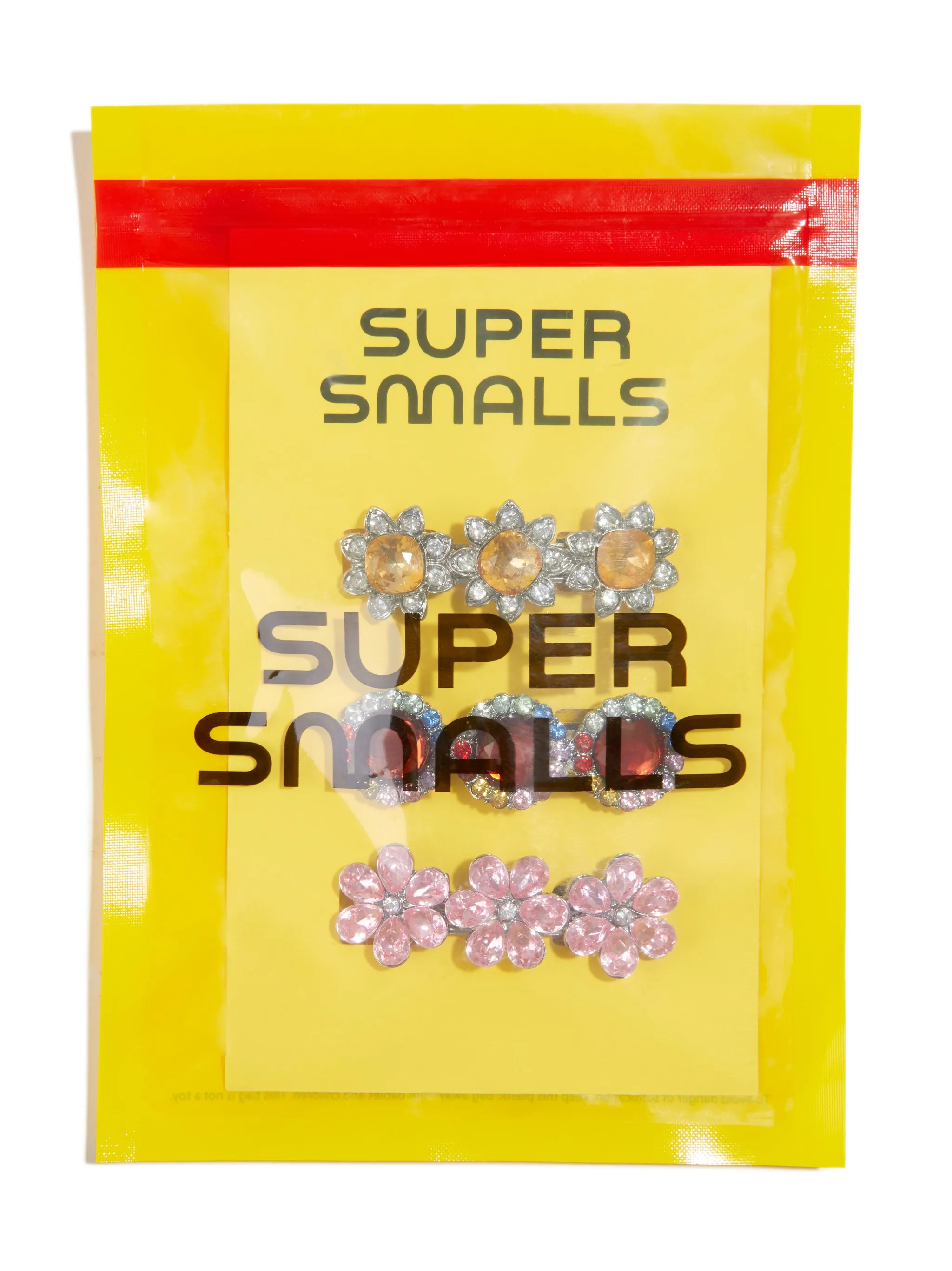 Набор Ballet Recital из трех заколок для волос Super Smalls, серебристый — фото 4