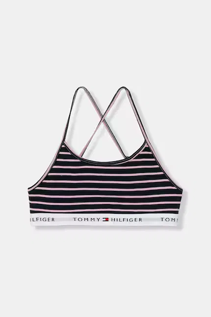 Бюстгальтер спортивный детский 2 шт Tommy Hilfiger, розовый — фото 3