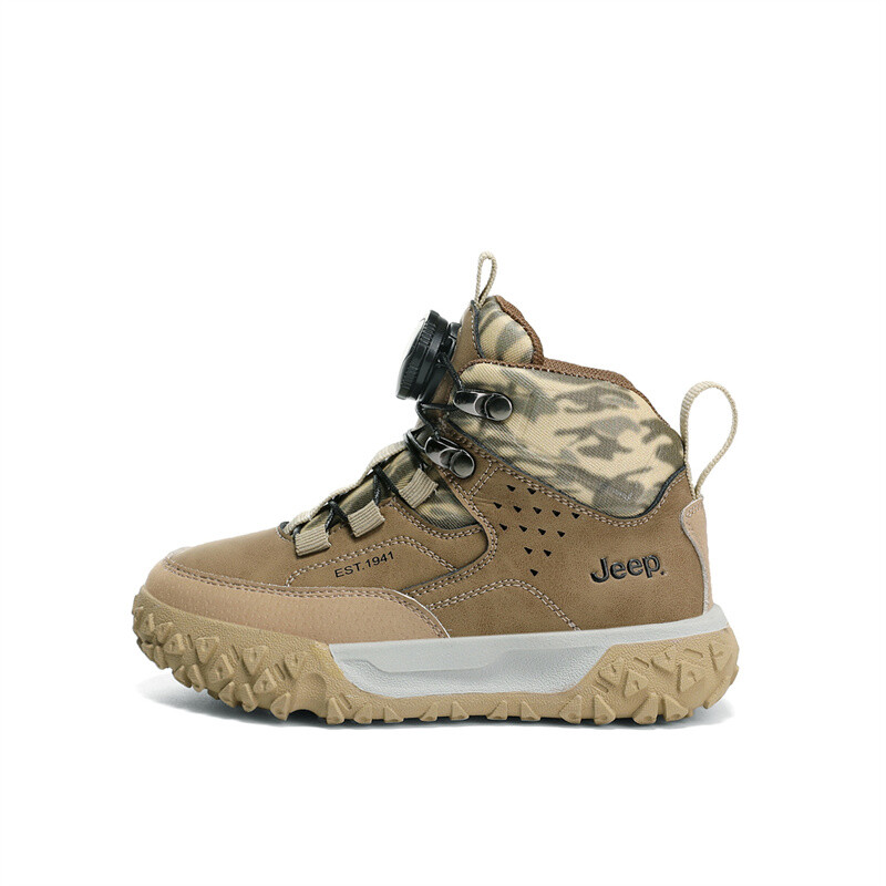 

Кроссовки Jeep Kids Lifestyle Shoes Kids High-top Khaki, хаки