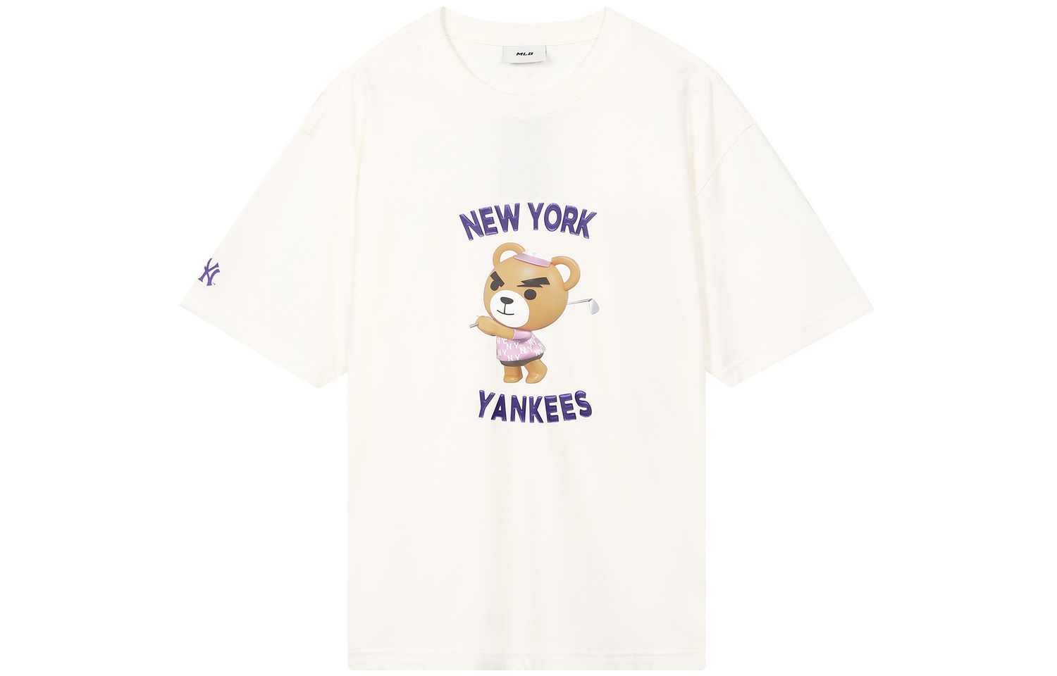 

MLB Футболка New York Yankees унисекс белая, Белый, MLB Футболка New York Yankees унисекс белая