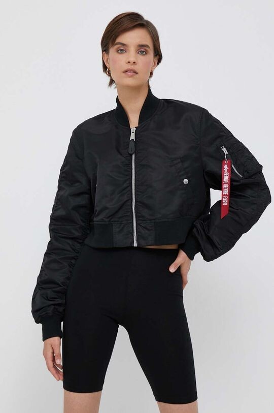 

Бомбер MA-1 BOXY WMN Alpha Industries, черный